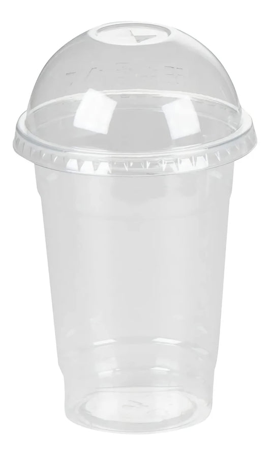 VASO DE VASO GENERICO 12 ONZA CON TAPA - 25 UNIDADES