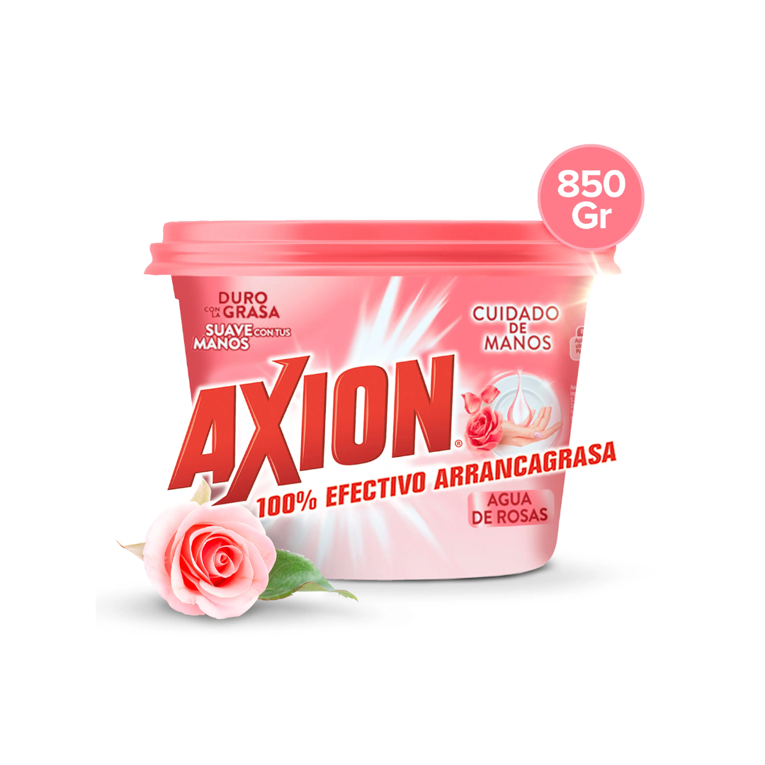 LAVAPLATOS AXION AGUA ROSAS