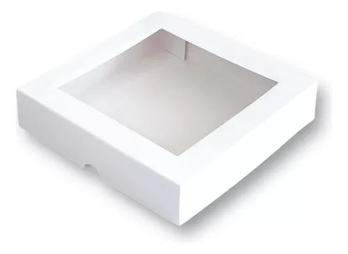 CAJA CHOCOLATE PEQUEÑA CON VENTANA